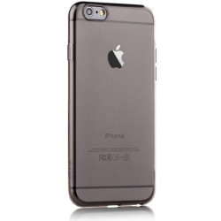 Cover for Iphone 6-Super Slim 0,5mm TPU Smoky Black Naked