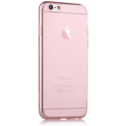 Cover for Iphone 6-Super Slim 0,5mm TPU Crystal Pink Naked