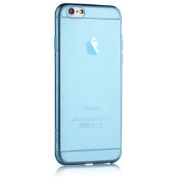 Cover for Iphone 6-Super Slim 0,5mm TPU Crystal Blue