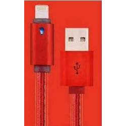 Cavo LED in PVC Dati e Carica iPhone e iPad IOS 7  IOS9