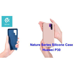 Nature Series Silicone Case for Huawei P30 Rose