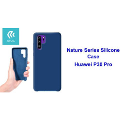 Nature Series Silicone Case for Huawei P30 Pro Blue
