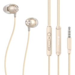 P1 Marron In-Ear Headphones Rose Champagne gold