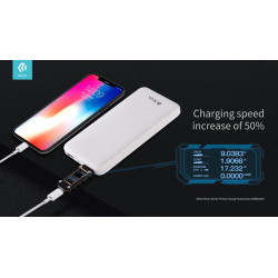 Smart speed series PD Power Bank 18W  (10000mAh) White