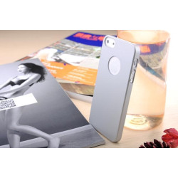 Rubber case for iPhone 5 5C 5S SE Silver Color