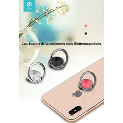 Ring Holder disc with Magnetic absorption Red