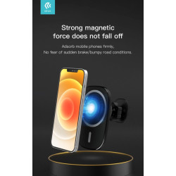 Smart series magnet wireless charging car mount 15 Watt