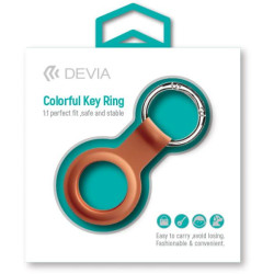 Devia silicon Key Ring for AirTag Orange Color