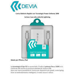 Smart series PD charger and cable Lightnin 18W SERIES 711