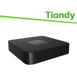 Tiandy 10 Channels NVR 8 PoE ports, 60/40Mbps 6MP - TC-R3110 Spec:I/B/P8/L/S