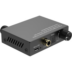 192KHz Digital to Analog Audio Converter with Bass and Volum