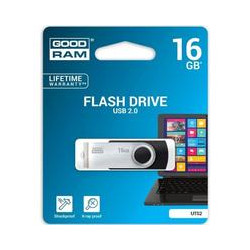 GoodRAM Chiavetta/Pendrive USB Twister 16GB nera USB 2.0 - UTS2-0160K0R11