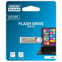 GoodRAM Pendrive 64GB UNN2 metal USB 2.0 - retail blister - UUN2-0640S0R11