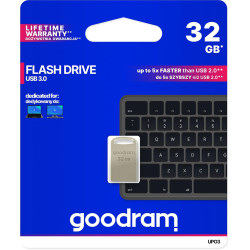 Pendrive metal GoodRAM POINT UPO3 32GB USB 3.0 - blister