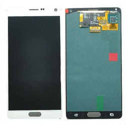 LCD + TOUCH ORIGINAL FULLSET PER GALAXY NOTE4 (N91XX) BIANCO