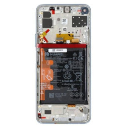 Huawei P40 Lite 5G LCD CDY-NX9A 02353SUQ Service Pack Silver