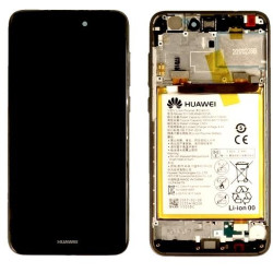 Lcd + Frame Huawei P8 Lite 2017 PRA-LX1 with Battery Black