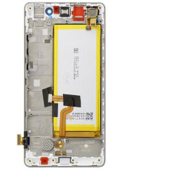 Huawei P8 Lite LCD Display Service Pack 02350KCD White