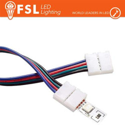 RGB double end connector