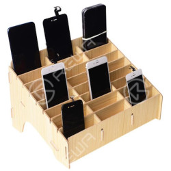 24 Grid Cellphone Storage Box