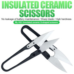 U-Shape Ceramic Scissor for Phone Battery Cell Repair