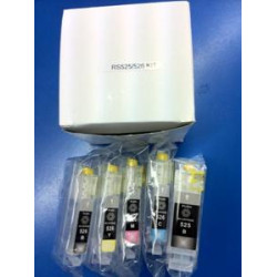 PG525BK+CLI526BK/C/M/Y 5 Vuoti con chip KIT   