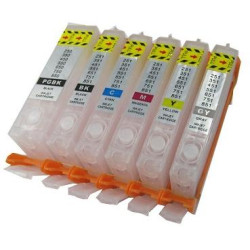 15ML Vuoti Chip Autoresserta per Canon CLI571XLC