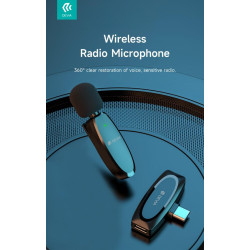 Lightning Wireless Microphones Collar clip for Apple Device