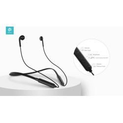 Smart series Bluetooth Sport dual-earphone Black