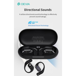 EM406 wireless earphones without insertion in ear OWS Lite1 Black