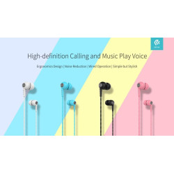 kintone Headset wired with controls Black