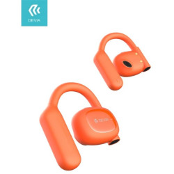 TWS-OWS E2 EM043 Earphones Orange external earcups