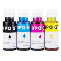 Yellow Dye 70ML Compa HP 550,655,315,555,570,655,455,457,558GT31/GT52