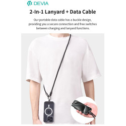 Extreme Speed Series C To C PD 60W Woven Fast Cable Lanyard 
