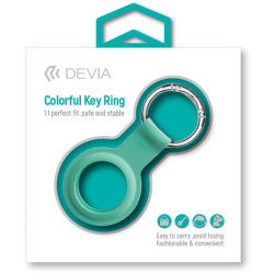 Devia silicon Key Ring for AirTag Green Color