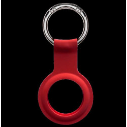 Devia silicon Key Ring for AirTag Red Color
