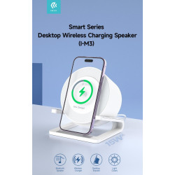 Support RGB light wireless charging and bluetooth speaker