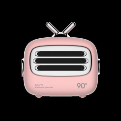 Mini Bluetooth 4.2 Speaker vintage Pink