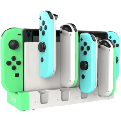 iPega 9186 Charger Dock for N-Switch and Joy-con White/Green