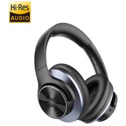 OneOdio Focus A10 Black Hi-Res Wireless DJ Headphones w/ Hybrid ANC