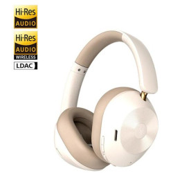 OneOdio Focus A5 Dual Hi-Res CE Wireless DJ Headphones w/ANC White