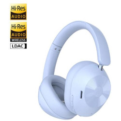 OneOdio Focus A5 Dual Hi-Res CE Wireless DJ Headphones w/ANC Sky Blue