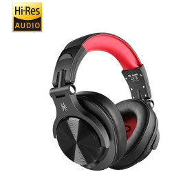 OneOdio Fusion A70 Hi-Res Wireless and Wired DJ Headphones w/ Microphone Black
