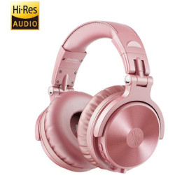 OneOdio Studio Wireless C Hi-Res DJ Headphones Bluetooth 5.0 Rose Gold