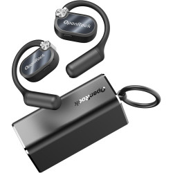 OneOdio OpenRock X Black Wireless Open Air Conduction Sport Earbuds