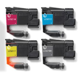 Cyan Compatible Cartridge DCP-J1260W/J1313DW/J1360DW/J1460DW-0.5KLC521C