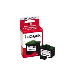 Originale lexmark 17 ink cartridge black 7.4ml LEX10NX217