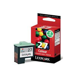 Originale lexmark 27 ink cartridge colour 9.2ml LEX10NX227