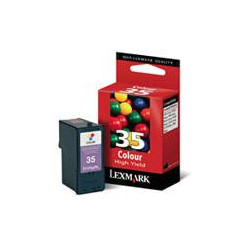 Originale lexmark 35 ink cartridge colour 21ml LEX18C0035