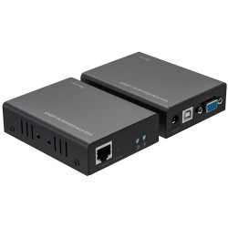 VGA Extender Support Single UTP 300M, VGA LoopOut, KVM USB2.